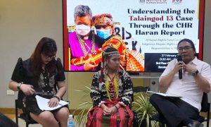 UP IHR Reexamines Talaingod 13 Case in Light of CHR Haran Report